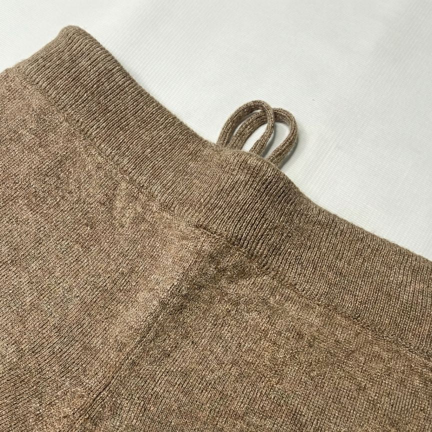 Authentic Oatmeal Melange Himalayan Cashmere Zenith Natural Jogger