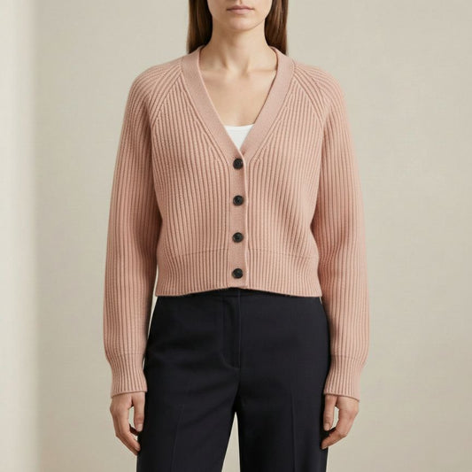 The Lhotse Cardigan | Chunky Knit Pure Himalayan Cashmere