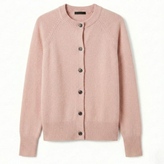 The Pokhara Cardigan | Dense-Knit Pure Himalayan Cashmere