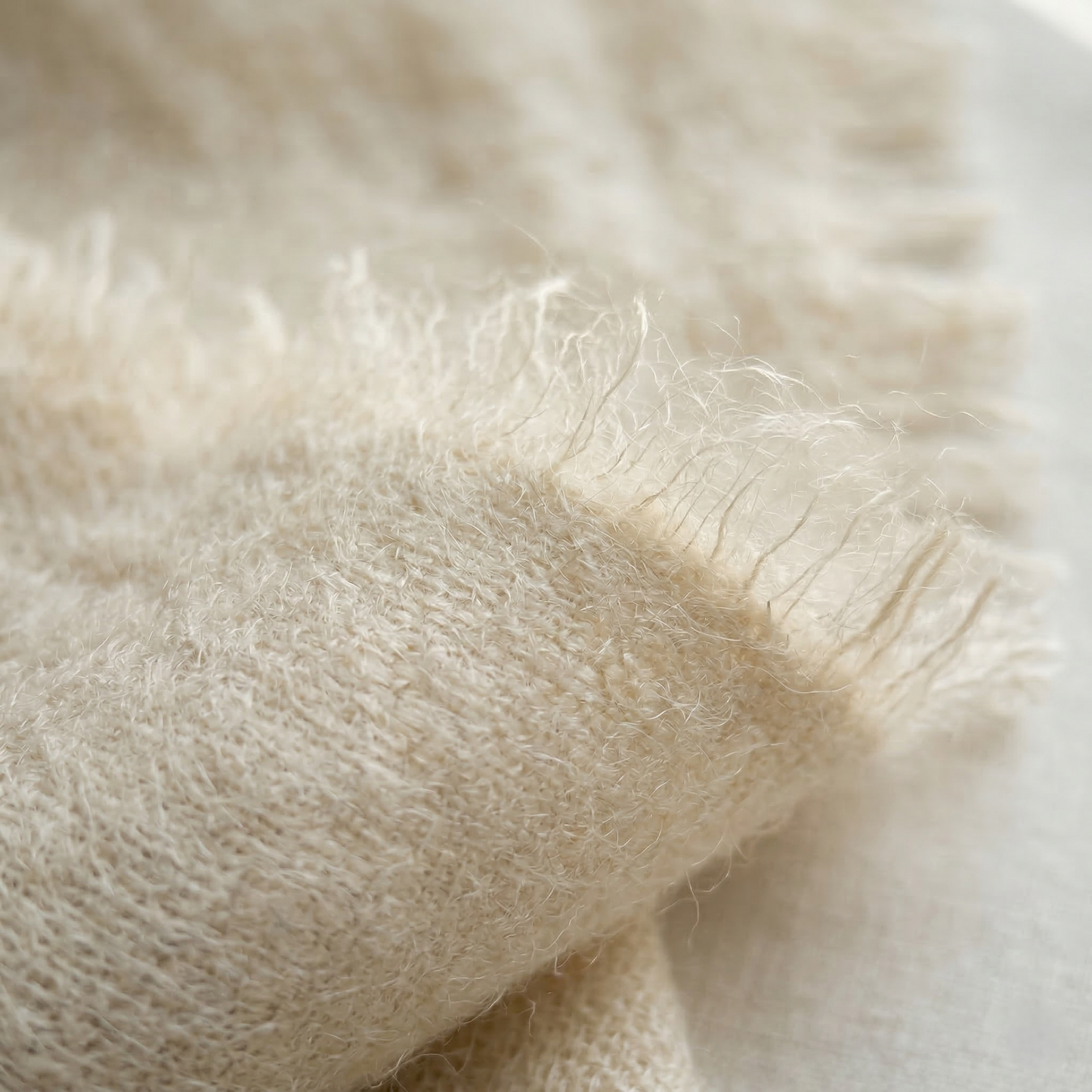 Pure 16-Micron Handknitted Cashmere Pashmina Shawl - 28×84 IN