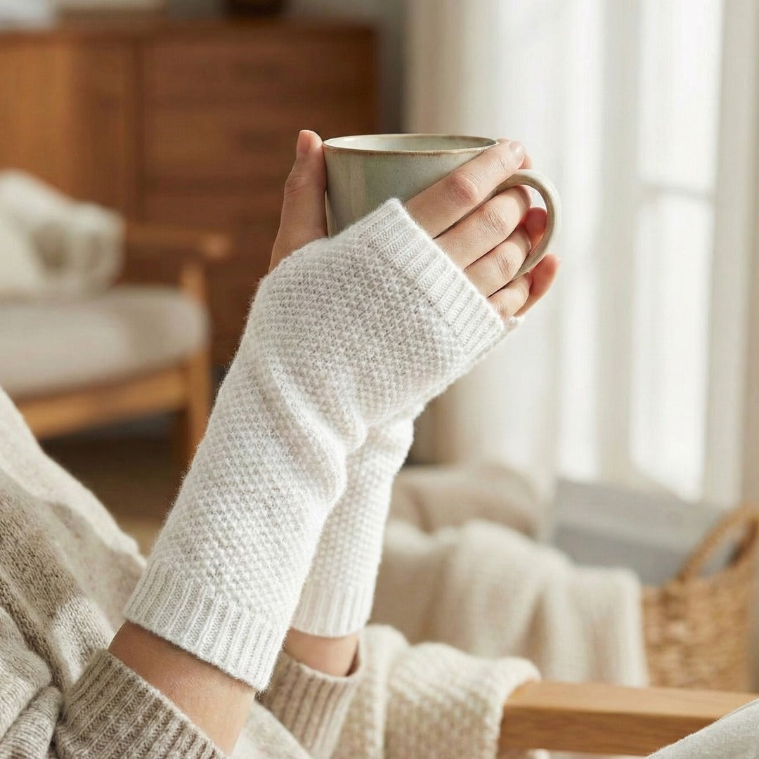 Whisper Cashmere Wrist Warmers | 100% Pure Himalayan Women's