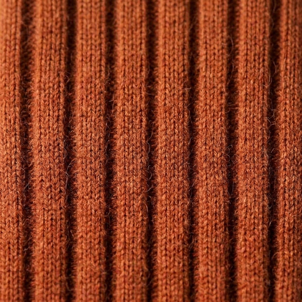 Amber women's 100% cashmere knee-high socks - knit texture close-up