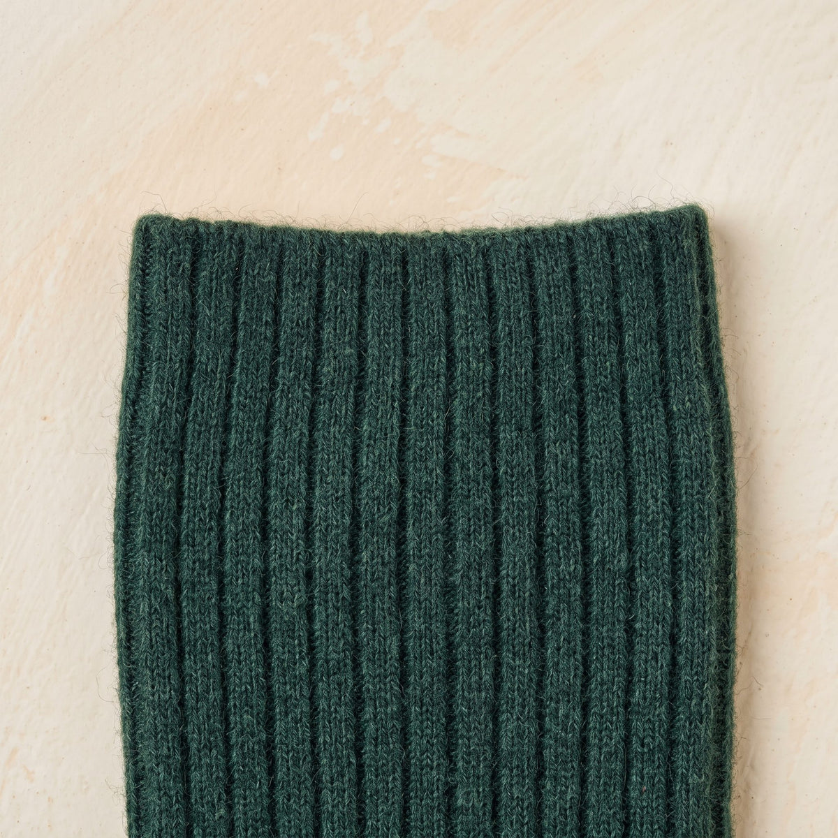 Pine women's 100% cashmere knee-high socks - worn by a model, view 1