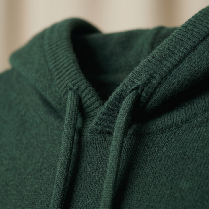 Mustang Himalayan Cashmere Hand-Finished Hoodie For Men