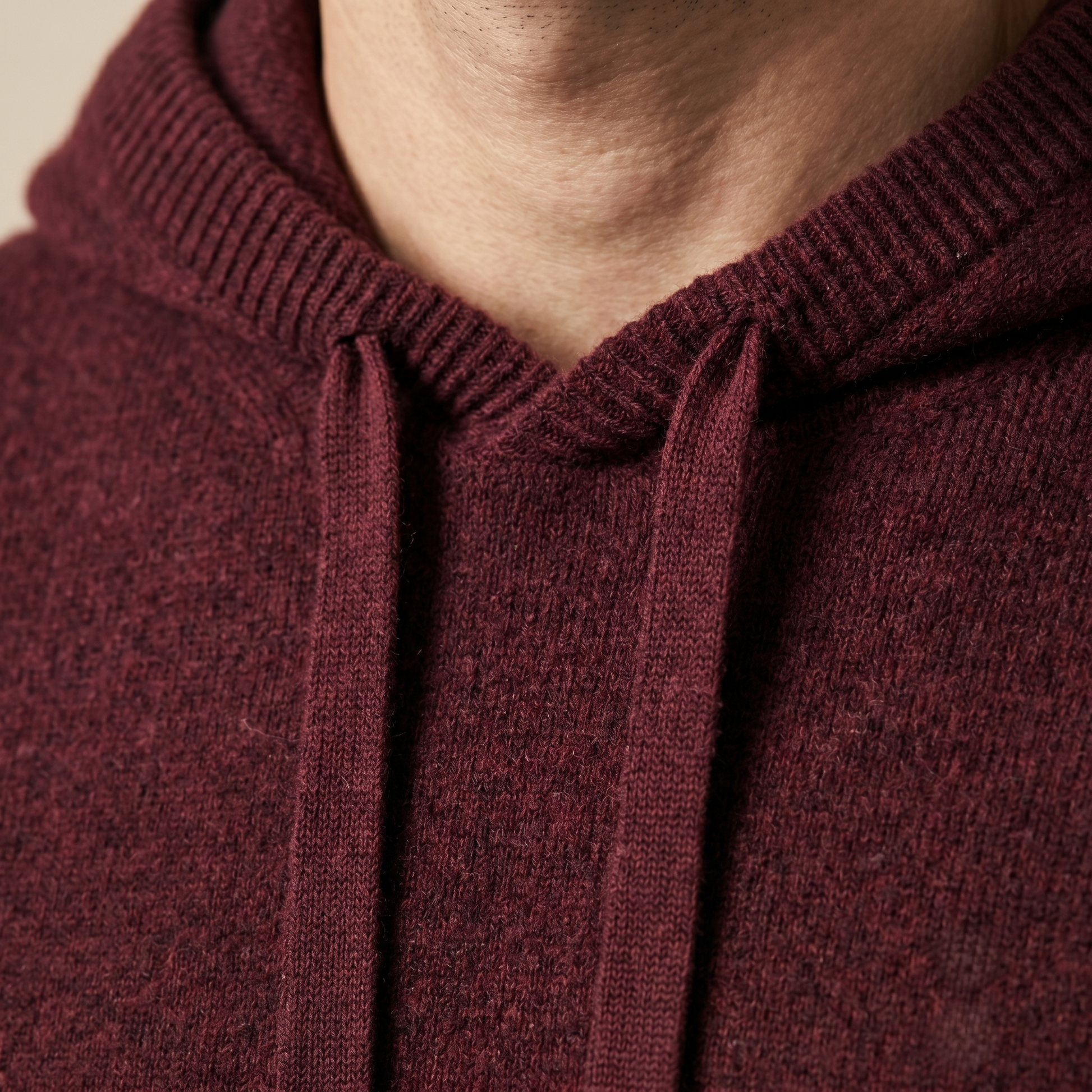 Mustang Himalayan Cashmere Hand-Finished Hoodie For Men