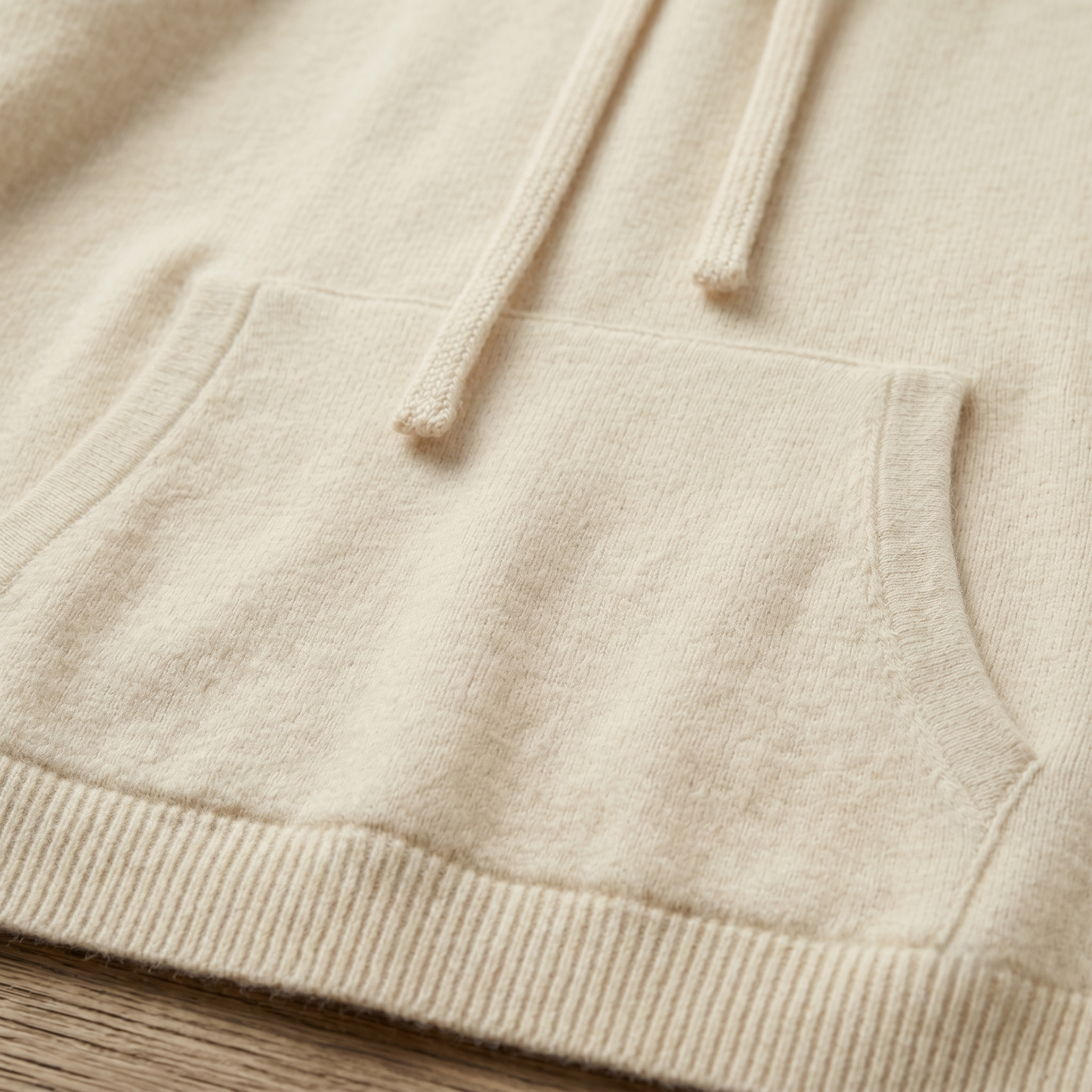Mustang Himalayan Cashmere Hand-Finished Hoodie For Men