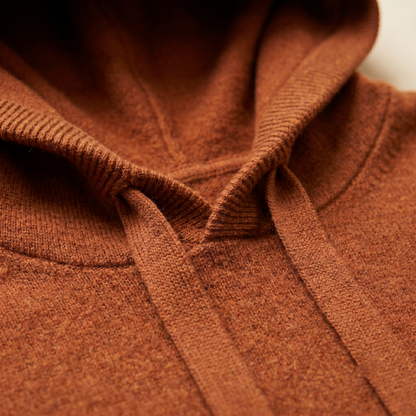 Mustang Himalayan Cashmere Hand-Finished Hoodie For Men
