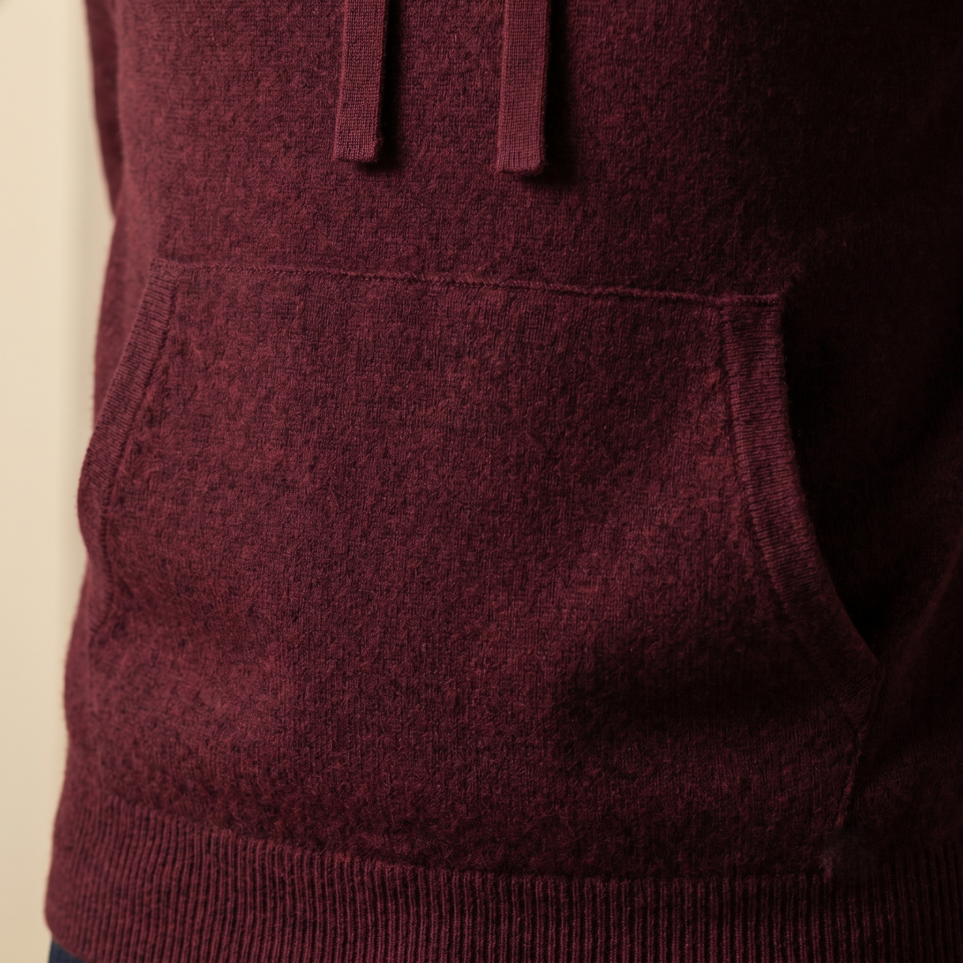 Mustang Himalayan Cashmere Hand-Finished Hoodie For Men
