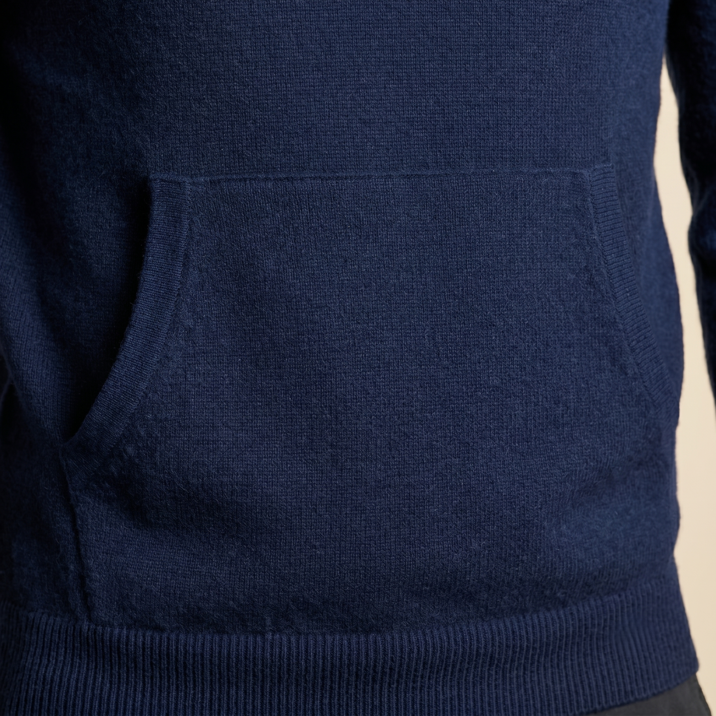 Mustang Himalayan Cashmere Hand-Finished Hoodie For Men