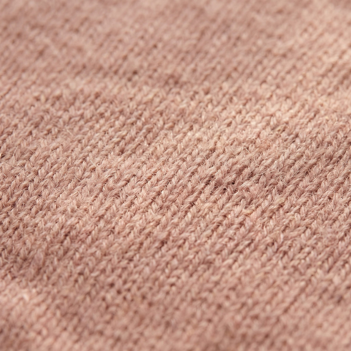 Gomba twisted-front cashmere headband in Blush Pink, knit texture