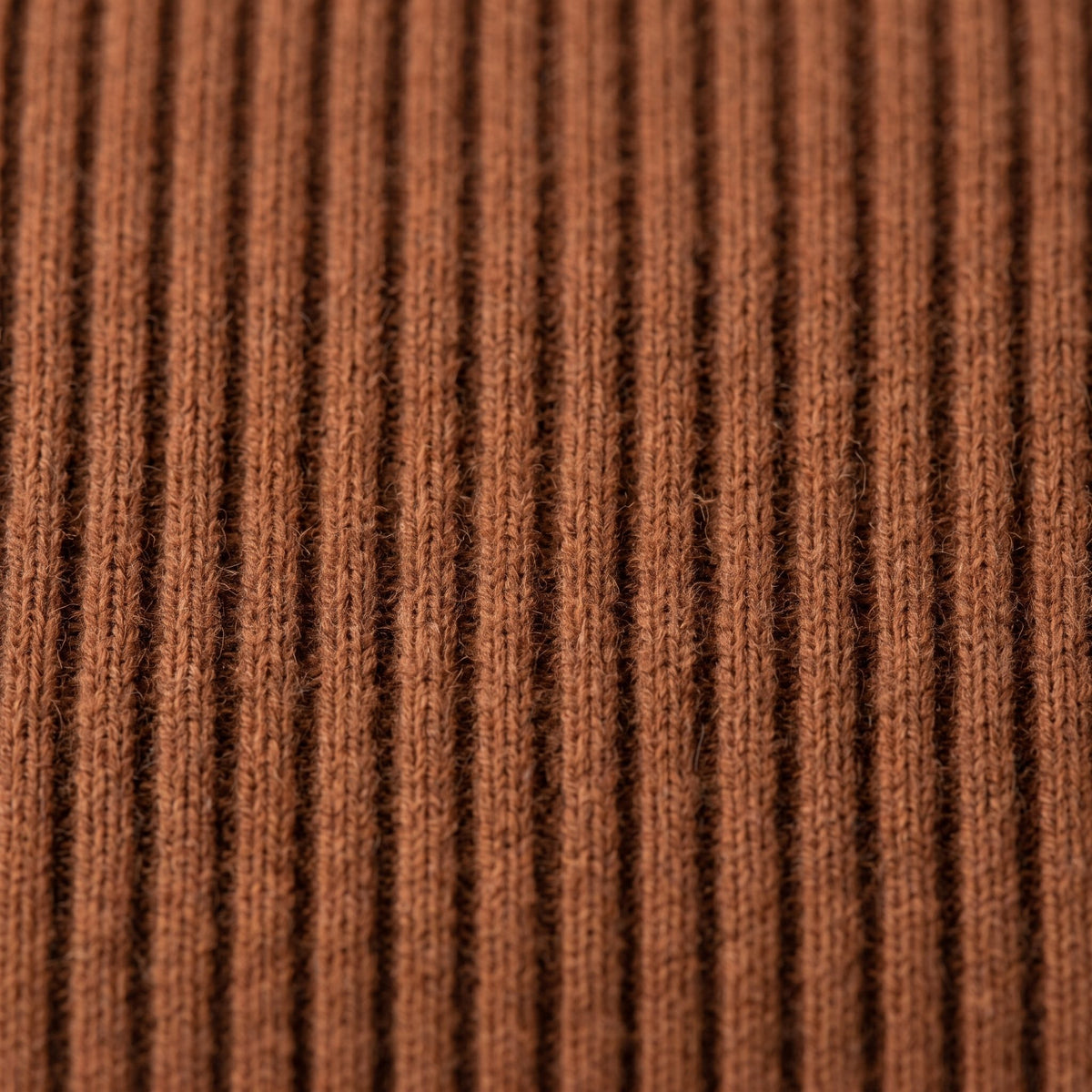 WRAM Women's Cashmere Beanie - Haven Ribbed Amber 2