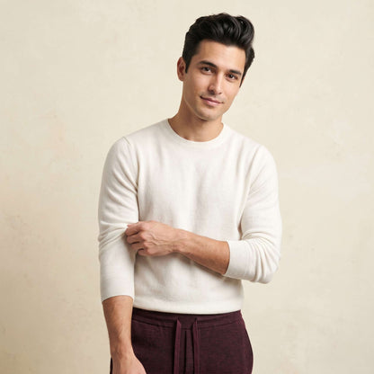 The Zenith Pure Himalayan Cashmere Jogger For Men — Himalayan cashmere, view 2