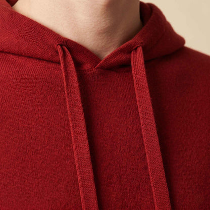 100% Cashmere Women's Pullover Hoodie — 2-Ply 16-Micron Himalayan Cashmere