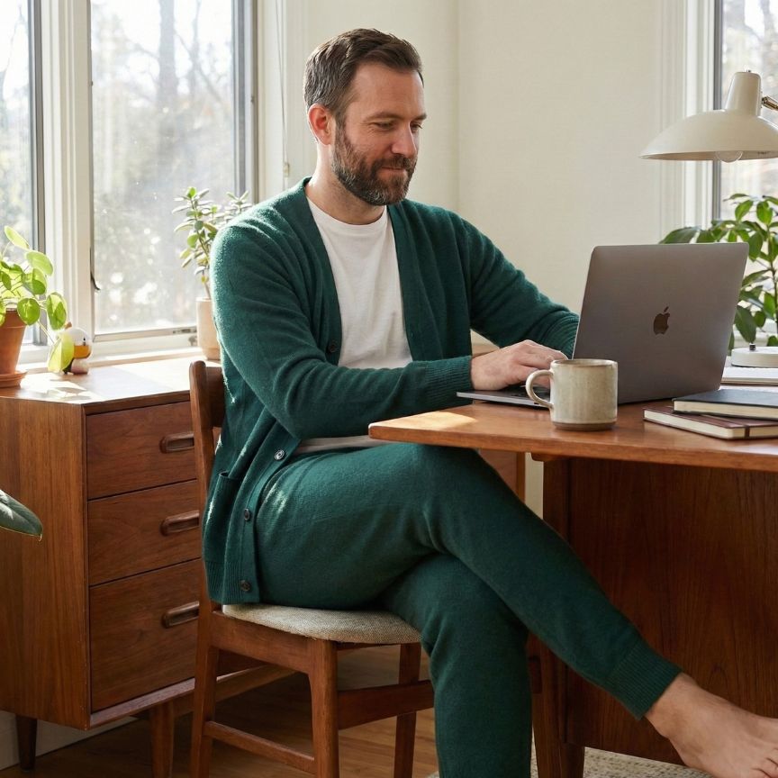 Exclusive Pine Himalayan Cashmere Zenith Jogger