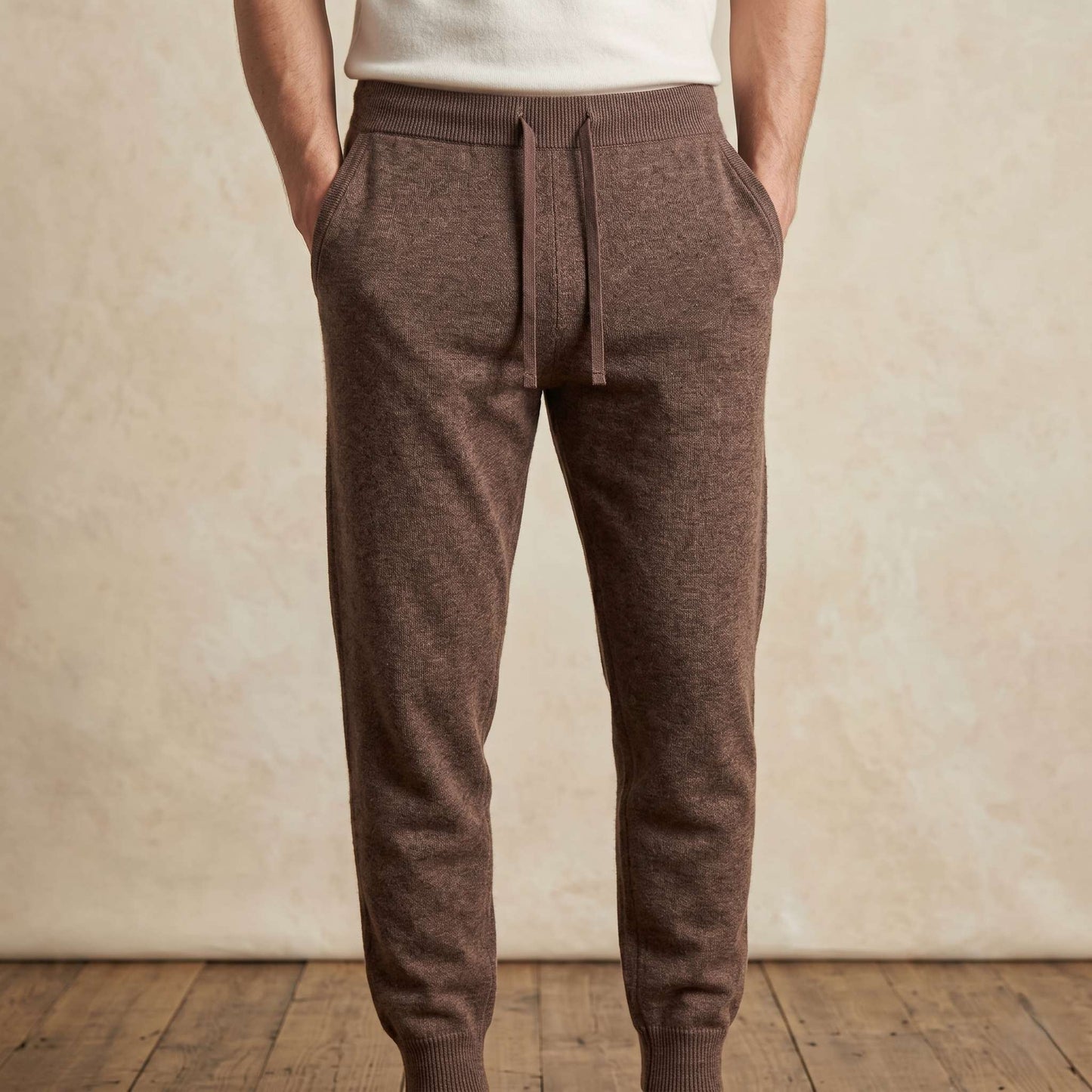 The Zenith Pure Himalayan Cashmere Jogger For Men — Himalayan cashmere, view 7
