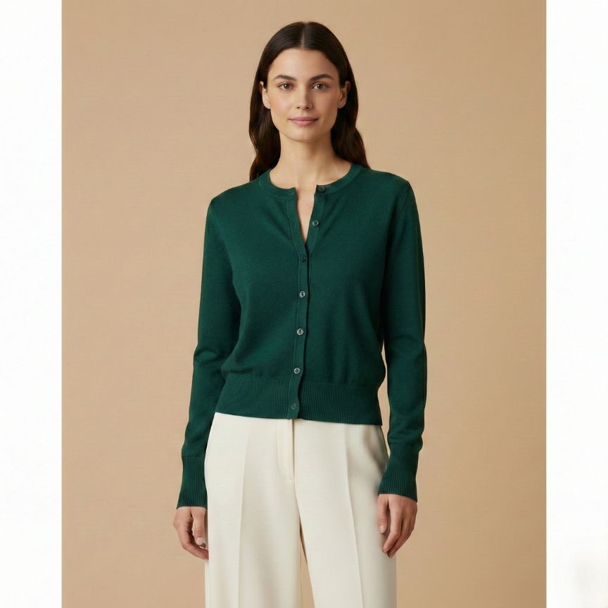 Pure Himalayan Cashmere Pokhara Cardigan For Women