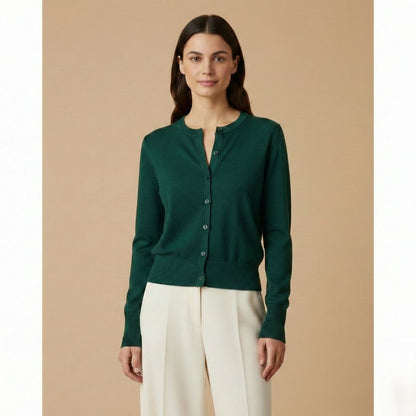 Pure Himalayan Cashmere Pokhara Cardigan For Women