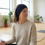 Aura Headband | 100% Pure Himalayan Cashmere Ear Warmer | 2-Ply 16 Micron Hand-Knit Wrap