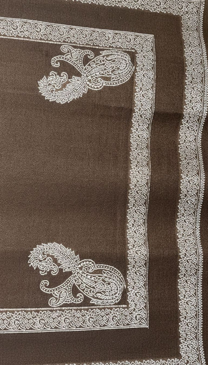 100% Pure Himalayan Cashmere Pashmina Shawl - Signature Neutral & Pattern Collection