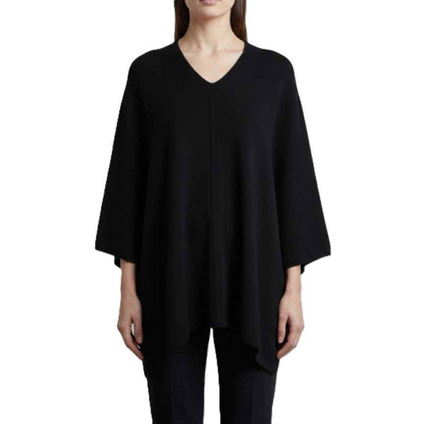The V-Neck Poncho | 100% Pure Himalayan Cashmere