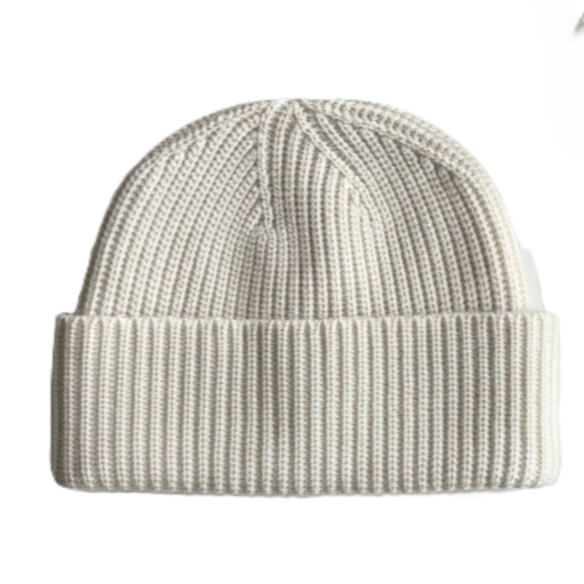 Off White Noma 100% Pure 3-Ply Himalayan Cashmere Hand-Knit Beanie