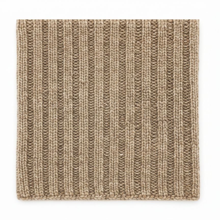 Ella Ribbed Hand-Knitted Himalayan Cashmere Sweater For Women