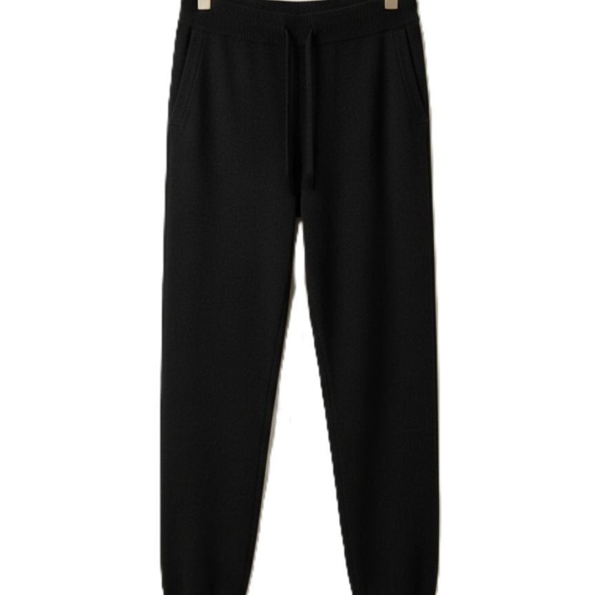 The Zenith Jogger | 100% Pure Himalayan Cashmere | Black