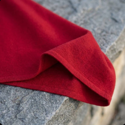 The V-Neck Poncho | 100% Pure Himalayan Cashmere