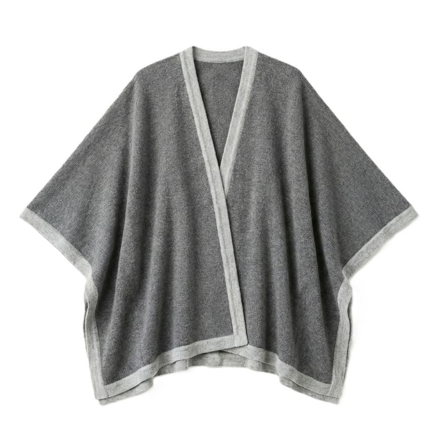The Artisan Cape | 100% Undyed Pure Himalayan Cashmere