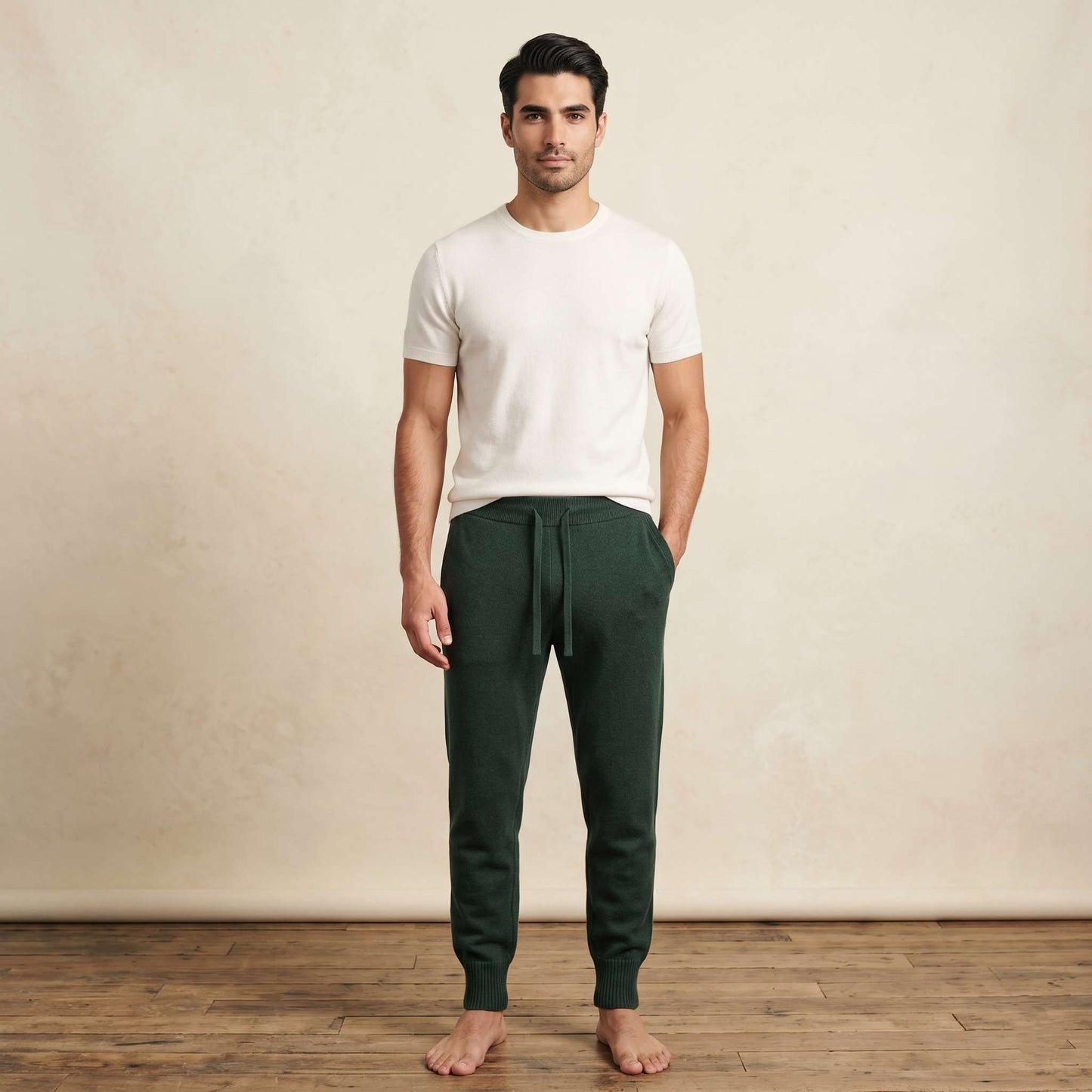 The Zenith Pure Himalayan Cashmere Jogger For Men — Himalayan cashmere, view 25