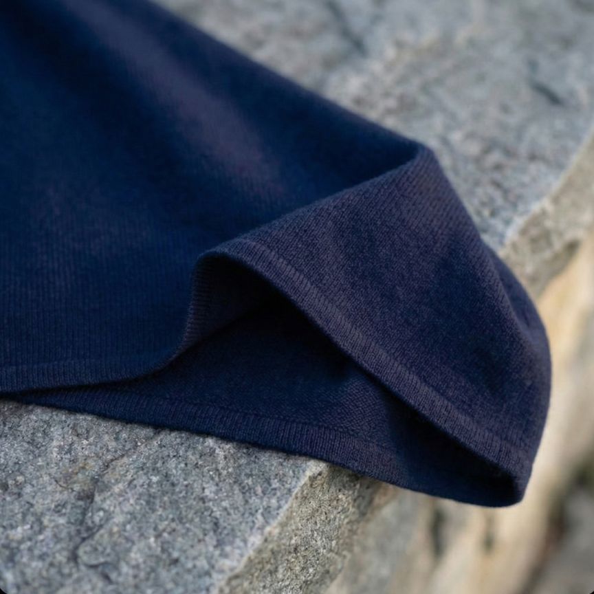 The V-Neck Poncho | 100% Pure Himalayan Cashmere