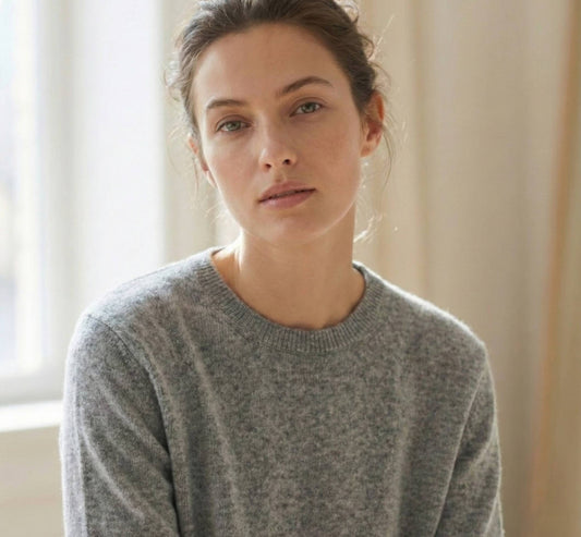 The Original Crewneck | 100% Undyed Cashmere (200g)