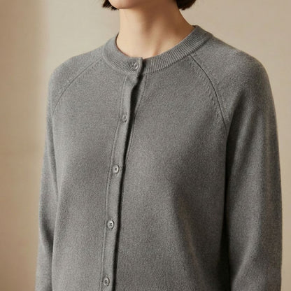 Pure Himalayan Cashmere Pokhara Cardigan For Women