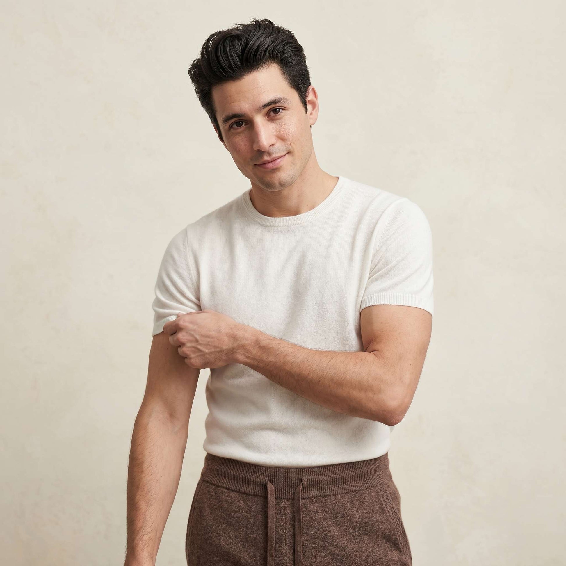 The Zenith Pure Himalayan Cashmere Jogger For Men — Himalayan cashmere, view 8