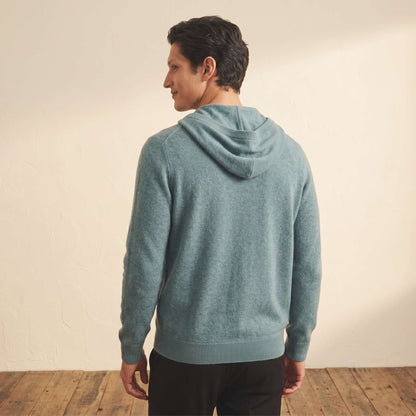 Original Kora Zip Himalayan Cashmere Hoodie For Men — Himalayan cashmere, view 2