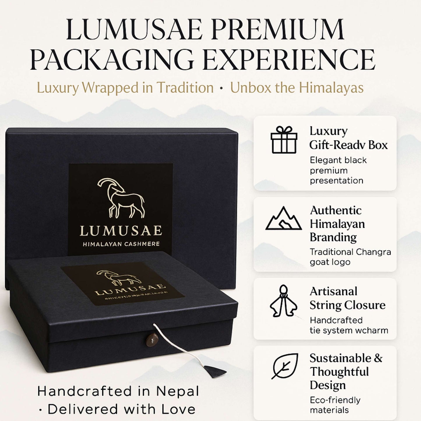 100% Cashmere Women's Pullover Hoodie — 2-Ply 16-Micron Himalayan Cashmere