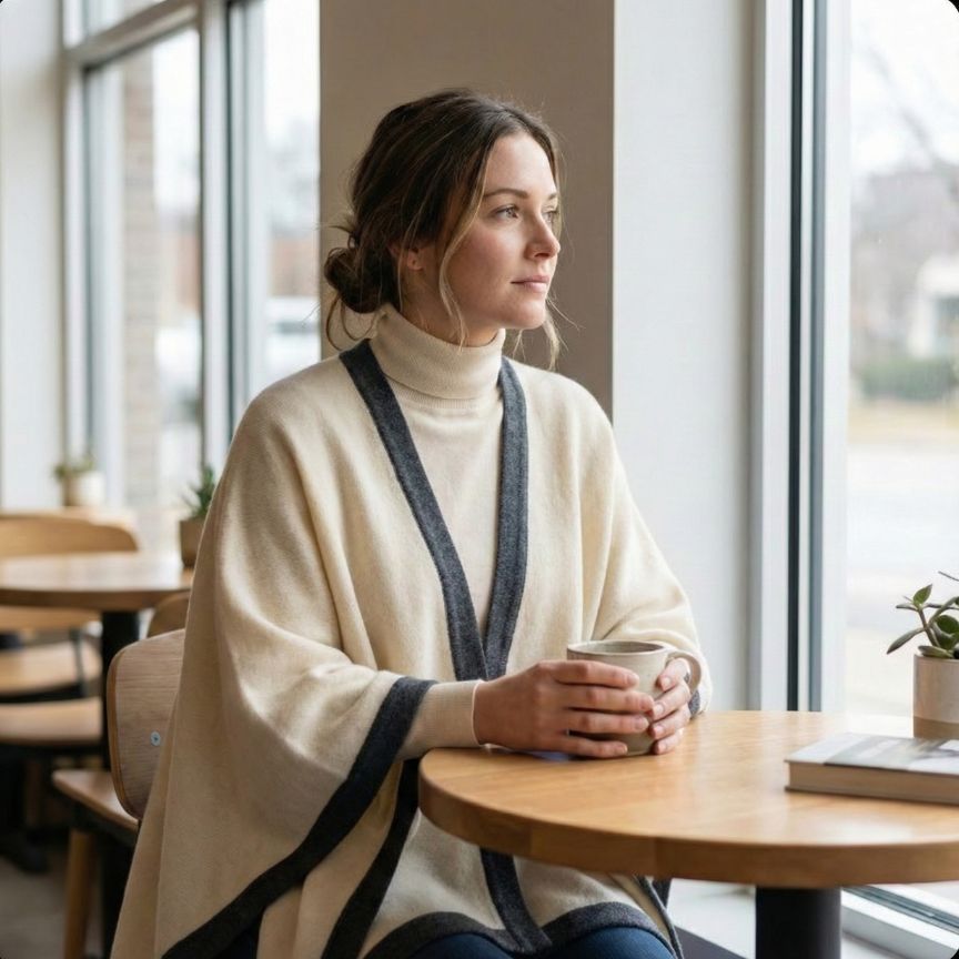 The Artisan Cape | 100% Pure Himalayan Cashmere