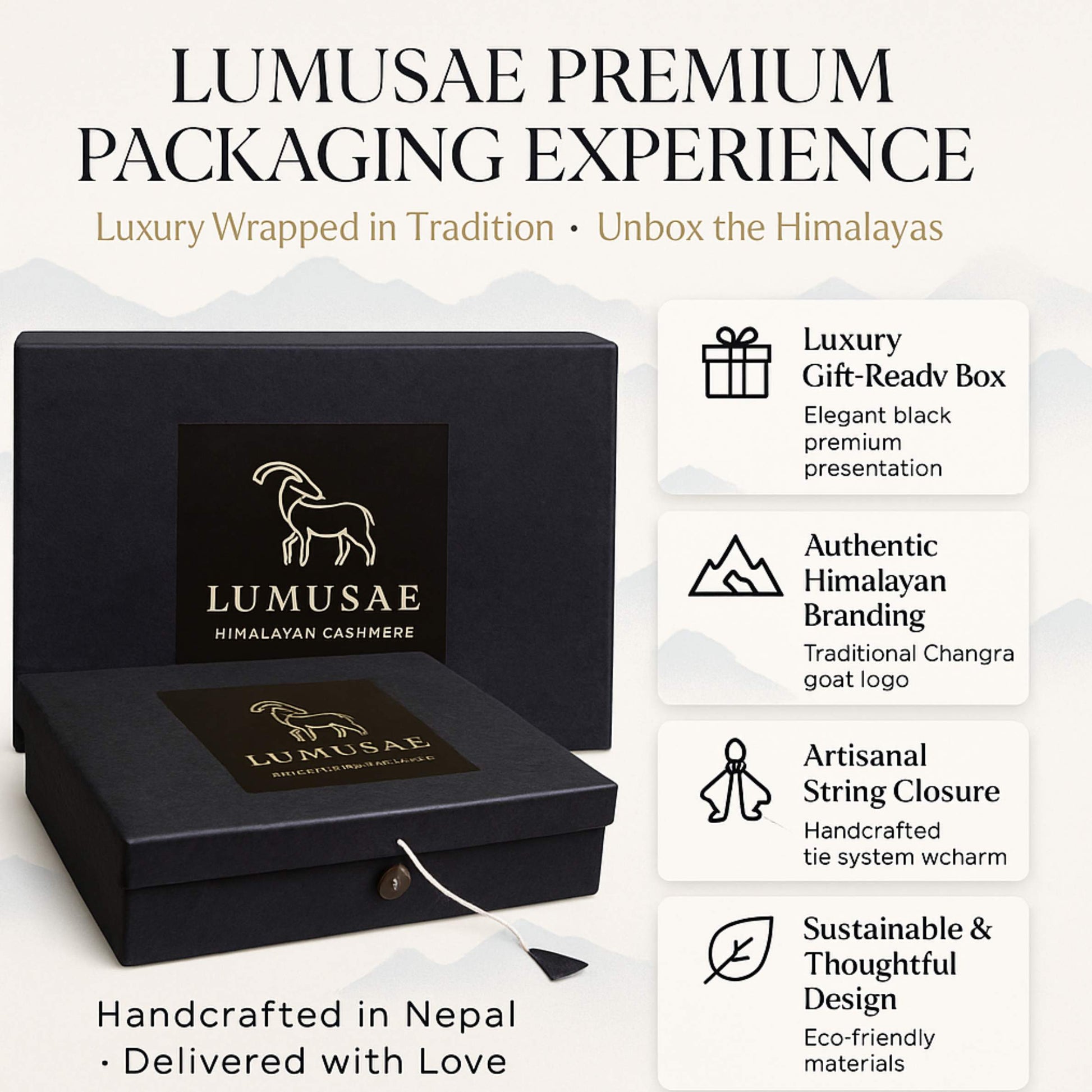 Pure Cashmere Polo Sweater | Men's Johnny Collar | 250g Himalayan Cashmere | Handcrafted in Nepal | Lumusae