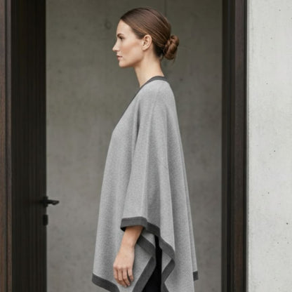 The Artisan Cape | 100% Undyed Pure Himalayan Cashmere