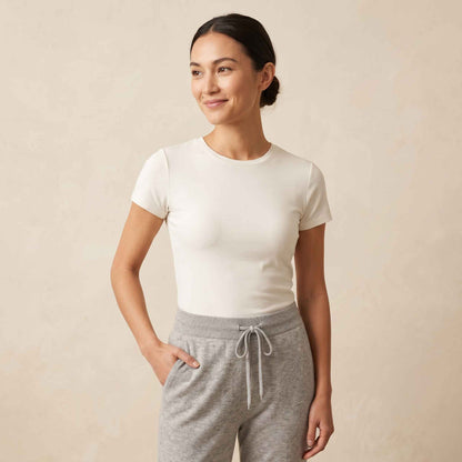 The Zenith Natural Jogger Undyed Himalayan Cashmere For Women
