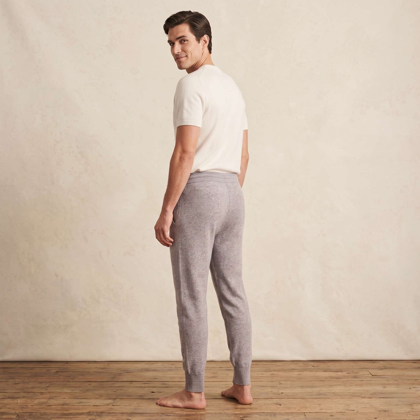 The Zenith Pure Himalayan Cashmere Jogger For Men — Himalayan cashmere, view 31