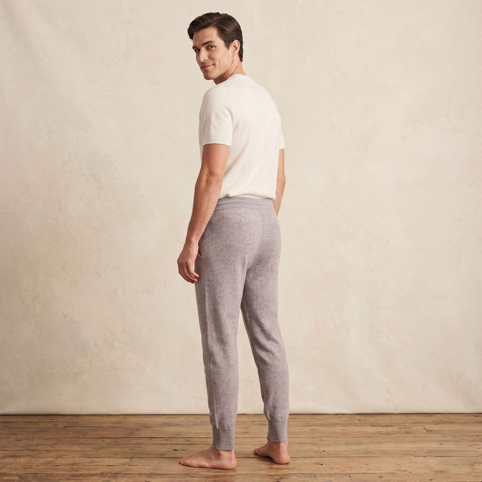 The Zenith Pure Himalayan Cashmere Jogger For Men — Himalayan cashmere, view 31