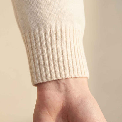100% Cashmere Women's Pullover Hoodie — 2-Ply 16-Micron Himalayan Cashmere