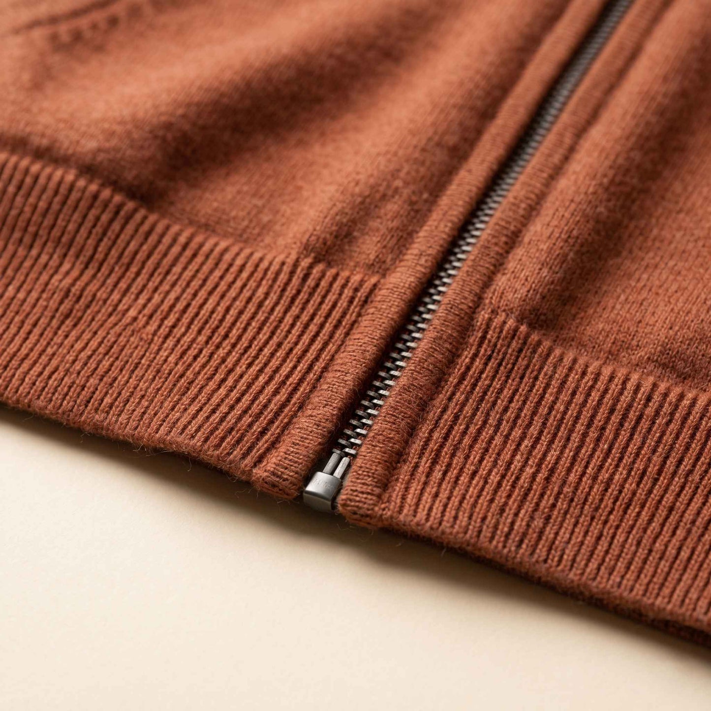 100% Cashmere Women's Zip Hoodie — 12-Gauge 2-Ply 16-Micron Himalayan Cashmere