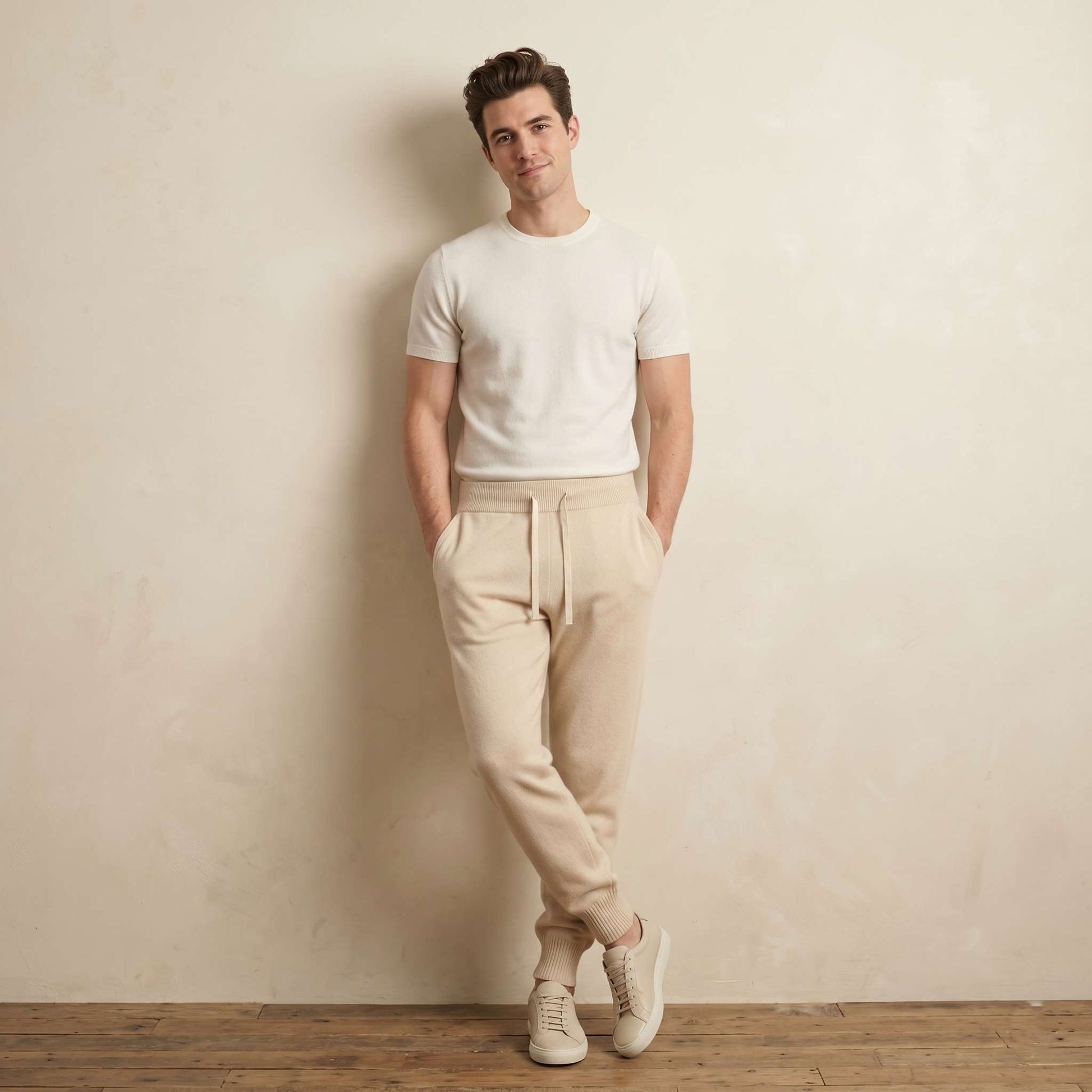 The Zenith Pure Himalayan Cashmere Jogger For Men — Himalayan cashmere, view 49
