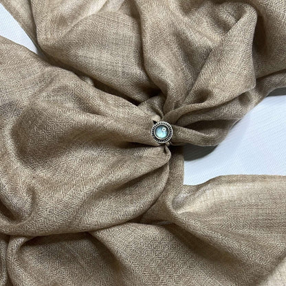 Earth Tone and Mountain Neutral Cashmere Pashmina Shawl