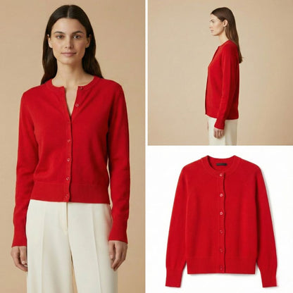 Pure Himalayan Cashmere Pokhara Cardigan For Women