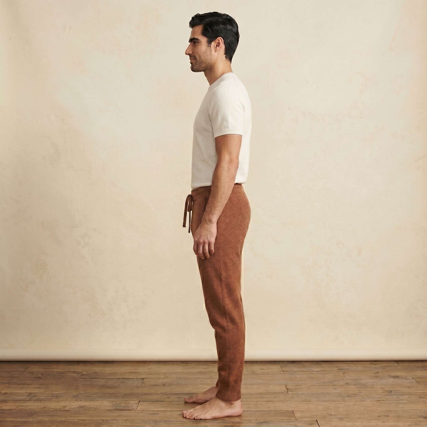 The Zenith Pure Himalayan Cashmere Jogger For Men — Himalayan cashmere, view 19