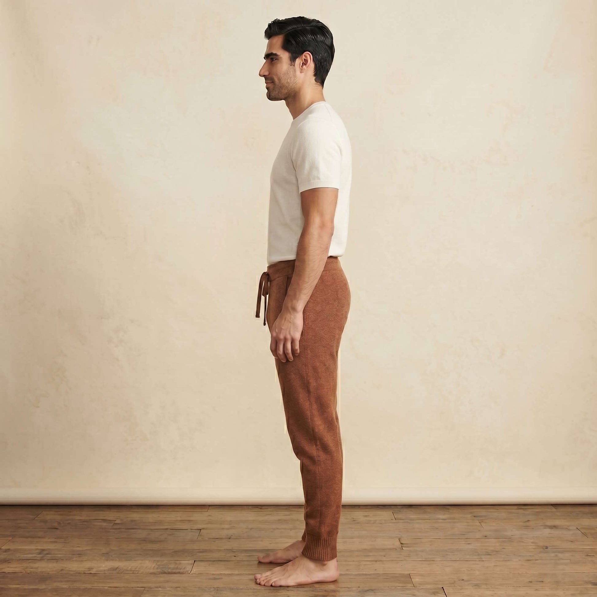The Zenith Pure Himalayan Cashmere Jogger For Men — Himalayan cashmere, view 19