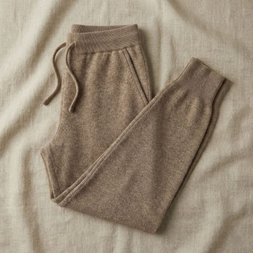 Oatmeal Melange Himalayan Cashmere Zenith Natural Jogger